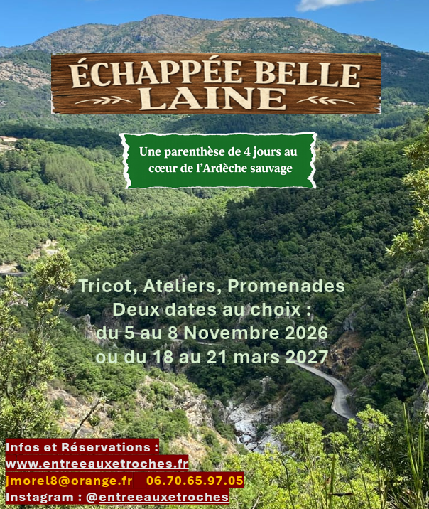 ÉCHAPPÉE BELLE LAINE